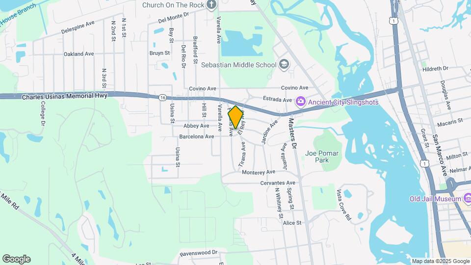 381 Fortuna Ave Map and Location Details