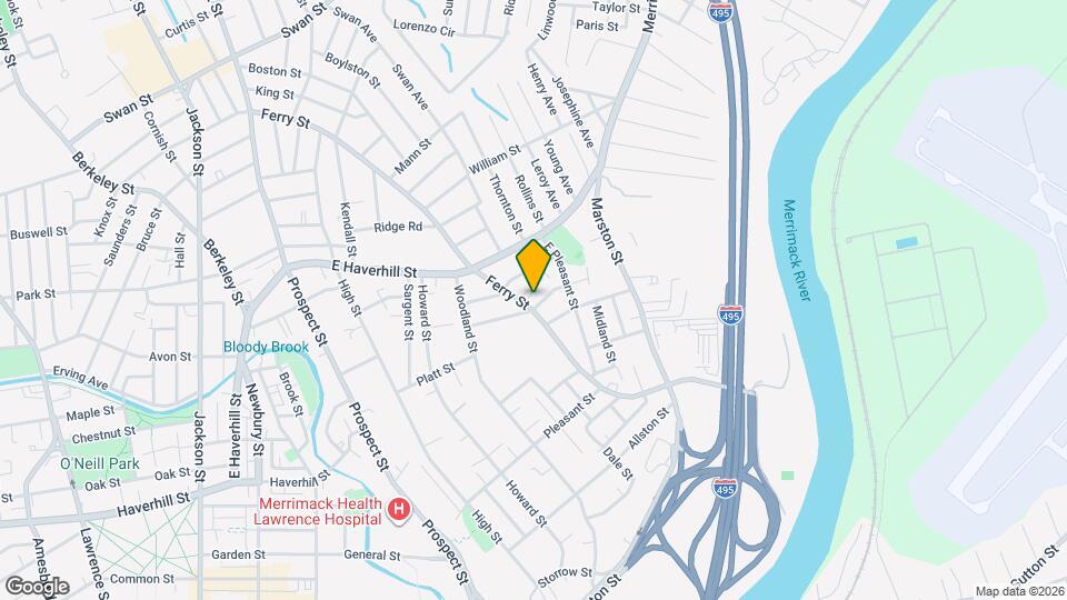 87 Ferry St, Unit 1 Mapa y Detalles de la Ubicación