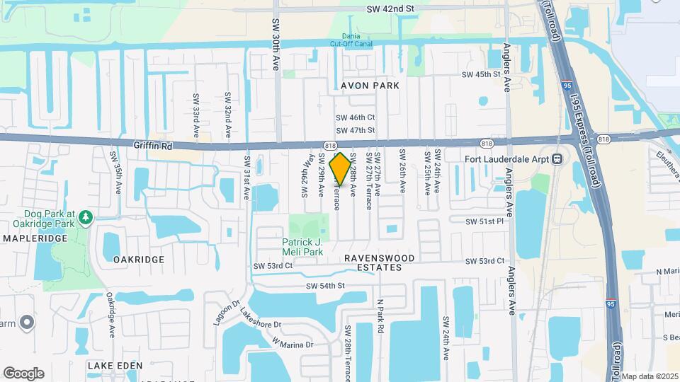 4960 SW 28th Terrace Map and Location Details