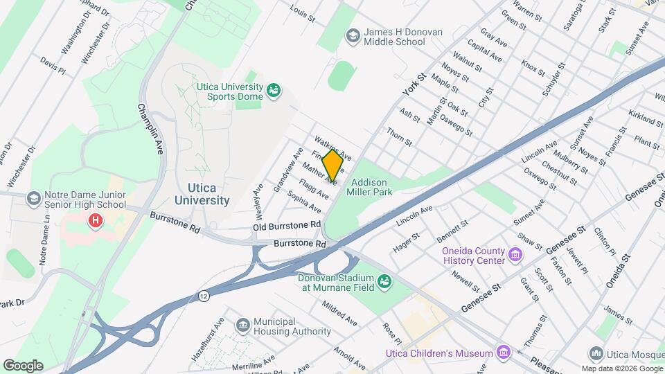 1401 Mather Ave Mapa y Detalles de la Ubicación