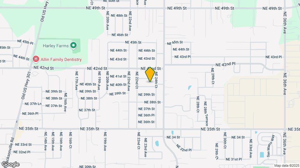 2331 NE 40th St Map and Location Details