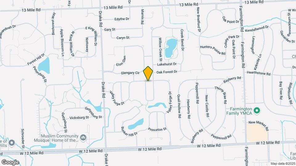 28576 Lake Park Dr W Map and Location Details