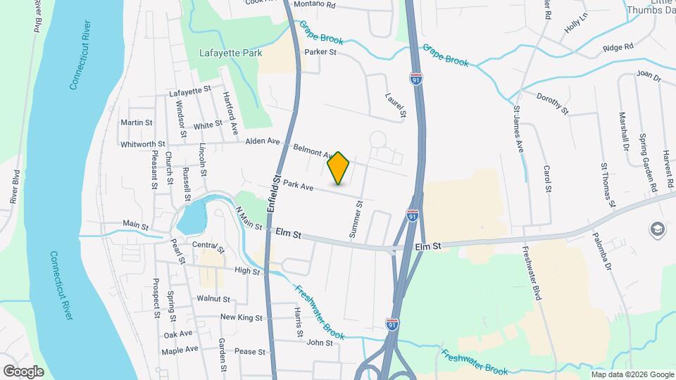 63 Park Ave Map and Location Details