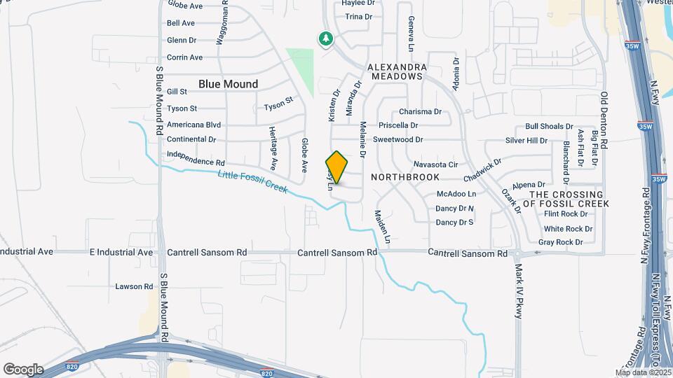 2108 Ingrid Ln Map and Location Details