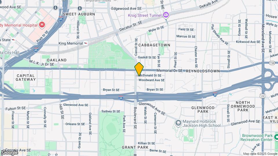 608 Woodward Ave SE Map and Location Details