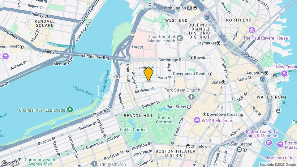 70 Pinckney St-Unit -Apt 8 Map and Location Details