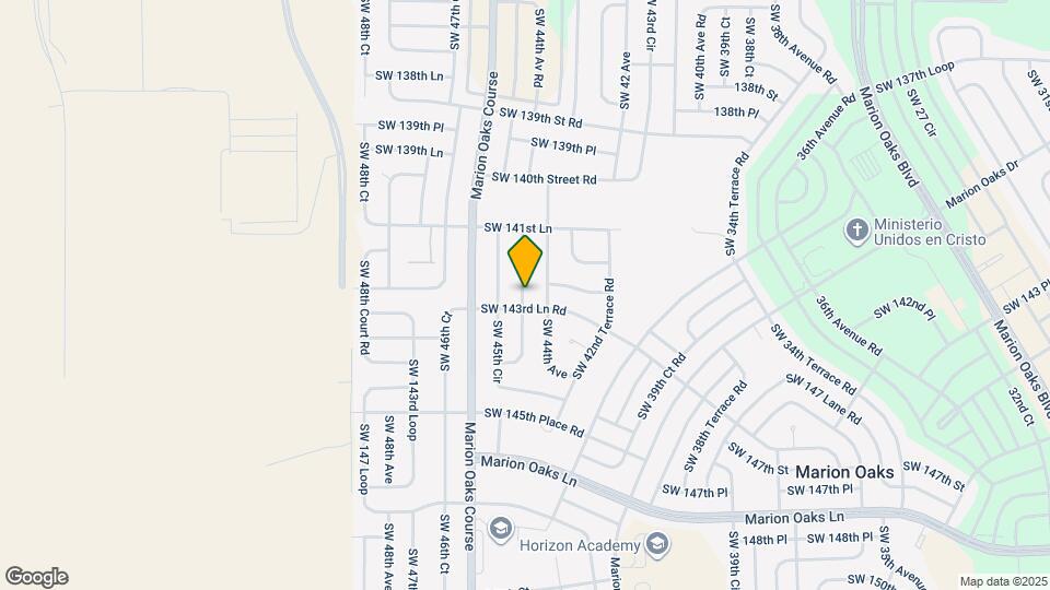 14293 SW 44th Ct Map and Location Details