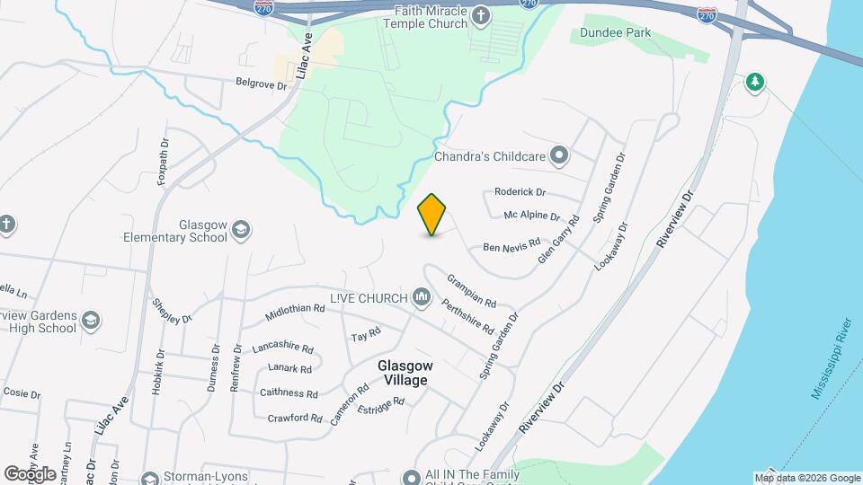 10602 Moidart Cir Map and Location Details