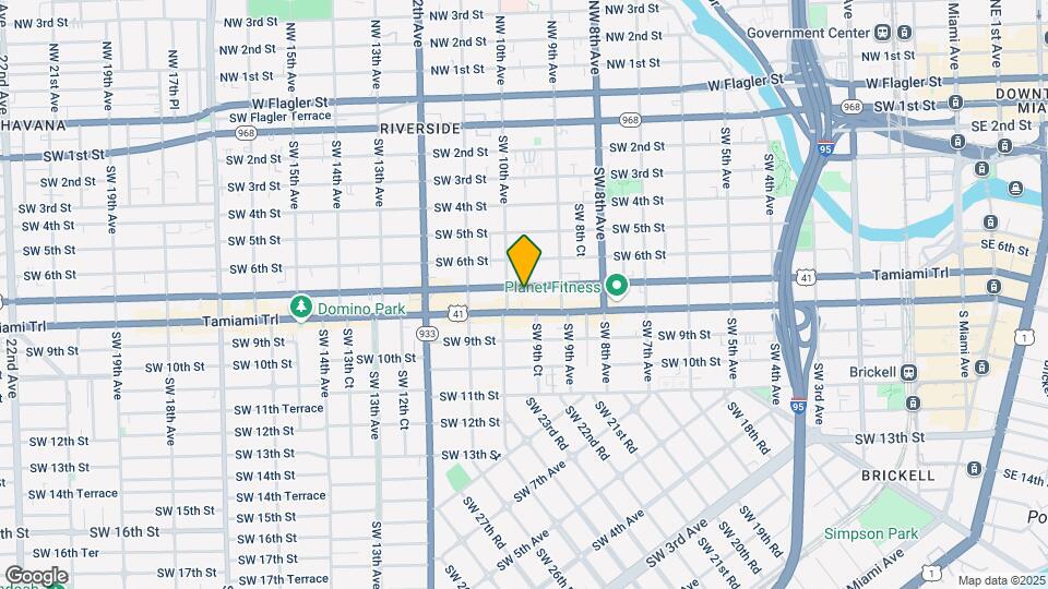 970 SW 7th St Map and Location Details