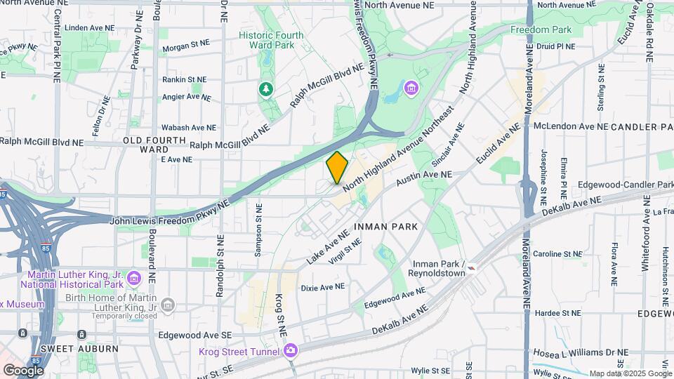 200 N Highland Ave NE Map and Location Details