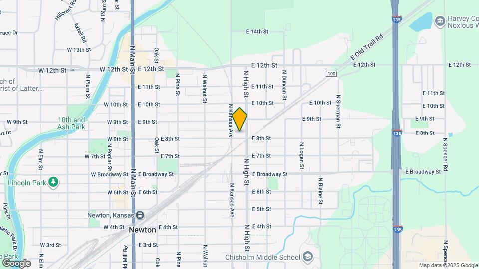 510 E 8th St Map and Location Details