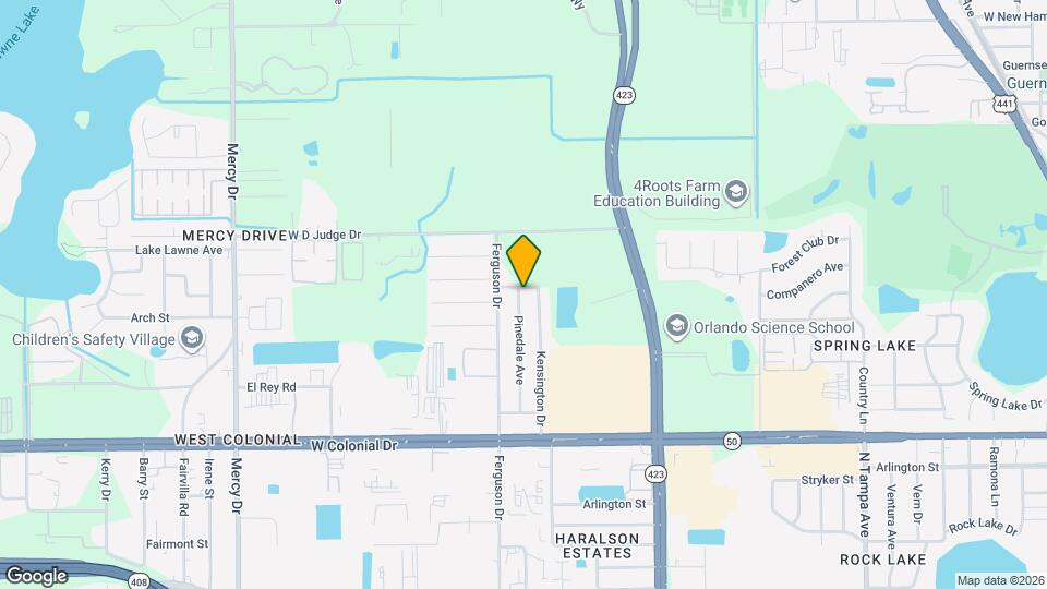 947 Pinedale Ave Map and Location Details