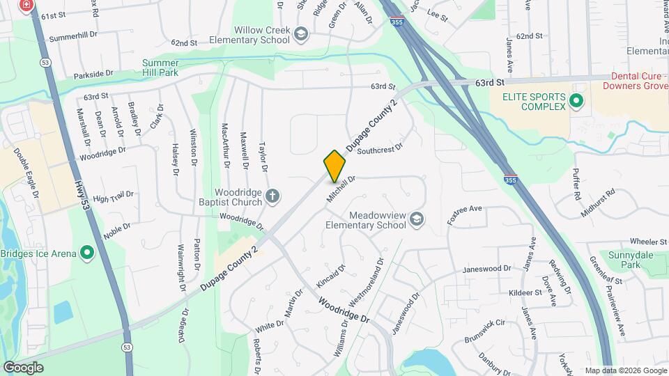 2800 Mitchell Dr Map and Location Details