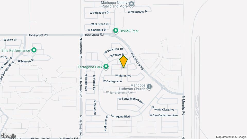 19107 N Goleta St Mapa y Detalles de la Ubicación