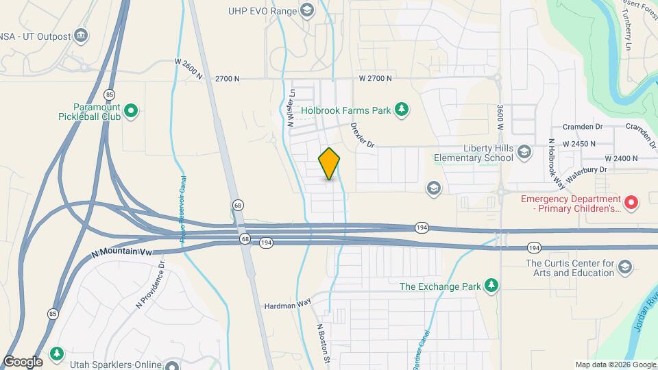 Holbrook Towns Mapa y Detalles de la Ubicación