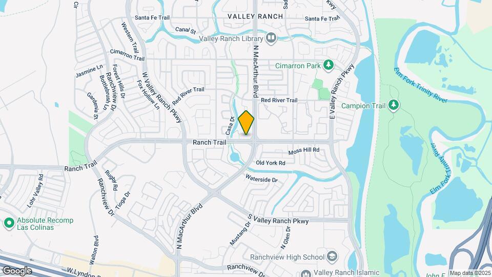 531 Ranch Trail Map and Location Details