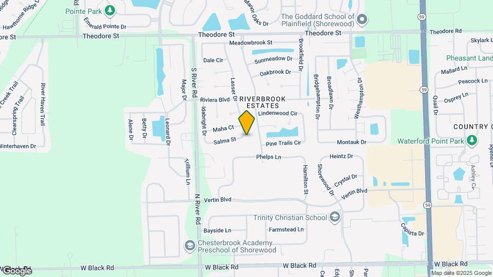 1252 Lasser Dr Map and Location Details
