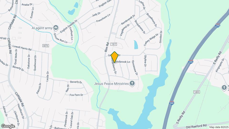 925 Winterberry Dr Map and Location Details