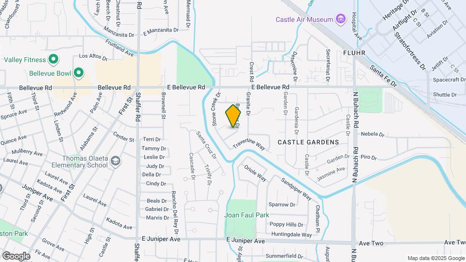 851 Boulder Dr Map and Location Details