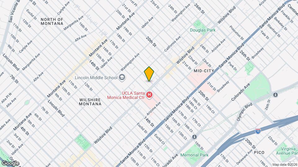 1144 17th St Map and Location Details