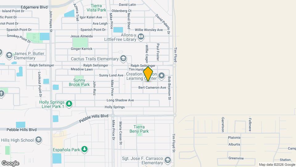 14840 Ted Banks Ave Map and Location Details