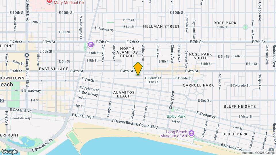 1535 E Florida St Map and Location Details