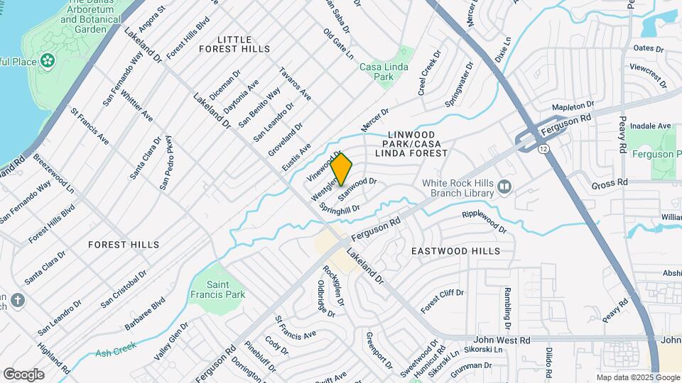 8731 Stanwood Dr Mapa y Detalles de la Ubicación