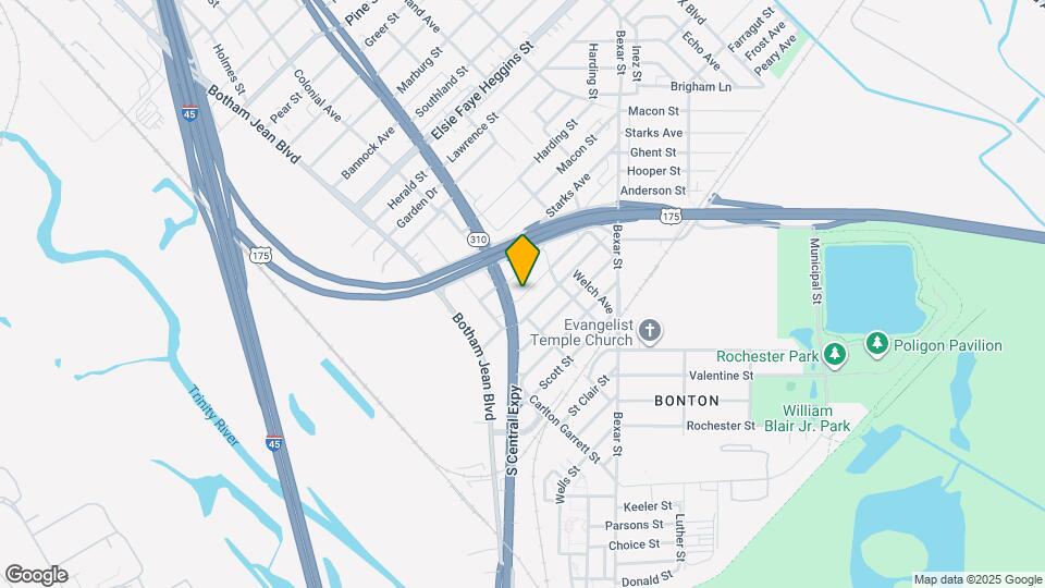 2207 Anderson St Map and Location Details