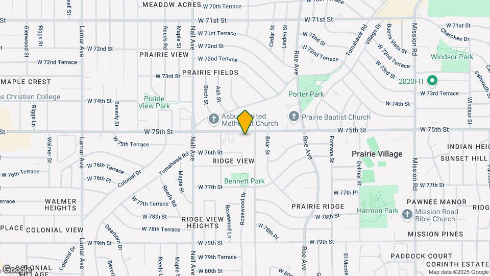 5197 W 75th St Map and Location Details
