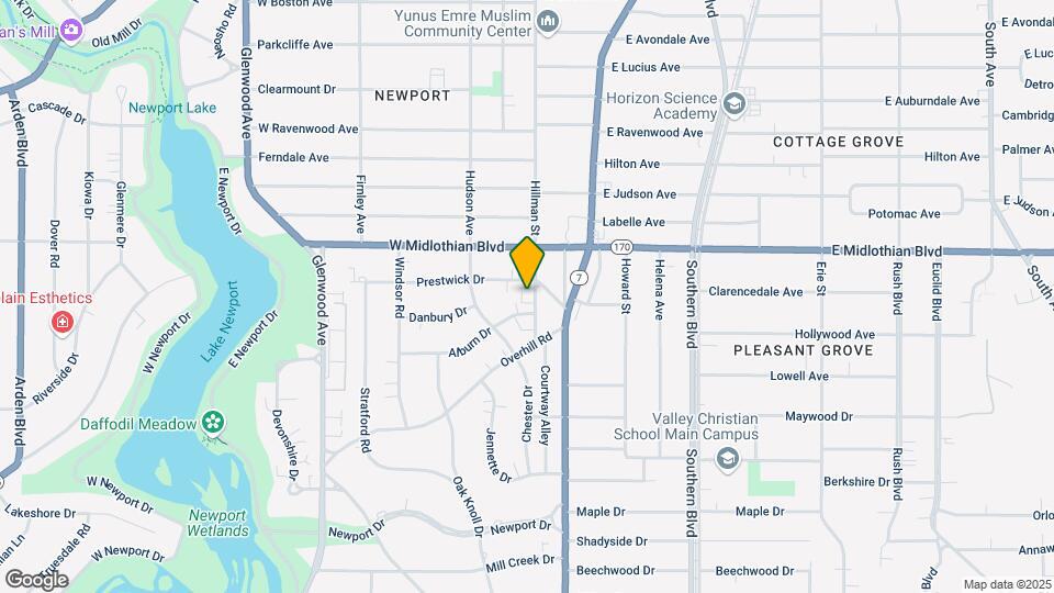 4000-4020 Hillman Way Map and Location Details