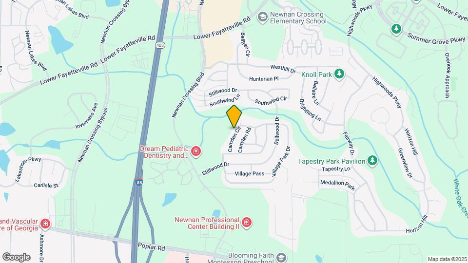 34 Camden Cir Mapa y Detalles de la Ubicación