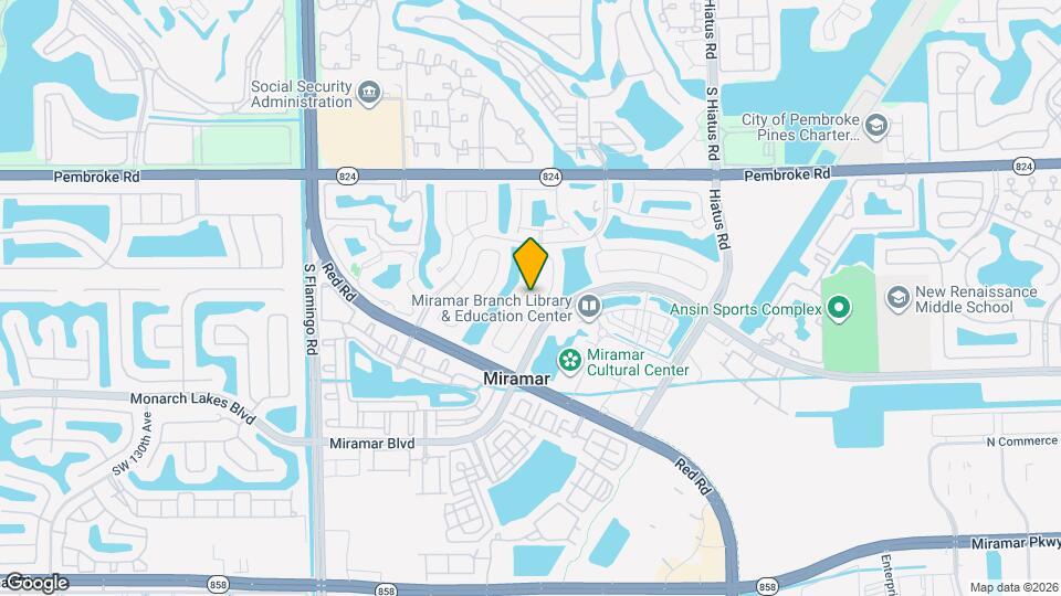 2133 SW 118th Ave Mapa y Detalles de la Ubicación