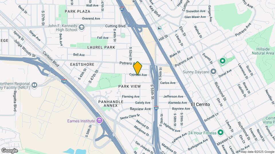 5218 Cypress Ave Map and Location Details