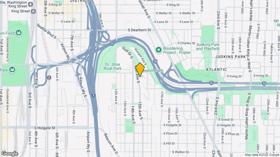 1318 15th Ave S Map and Location Details