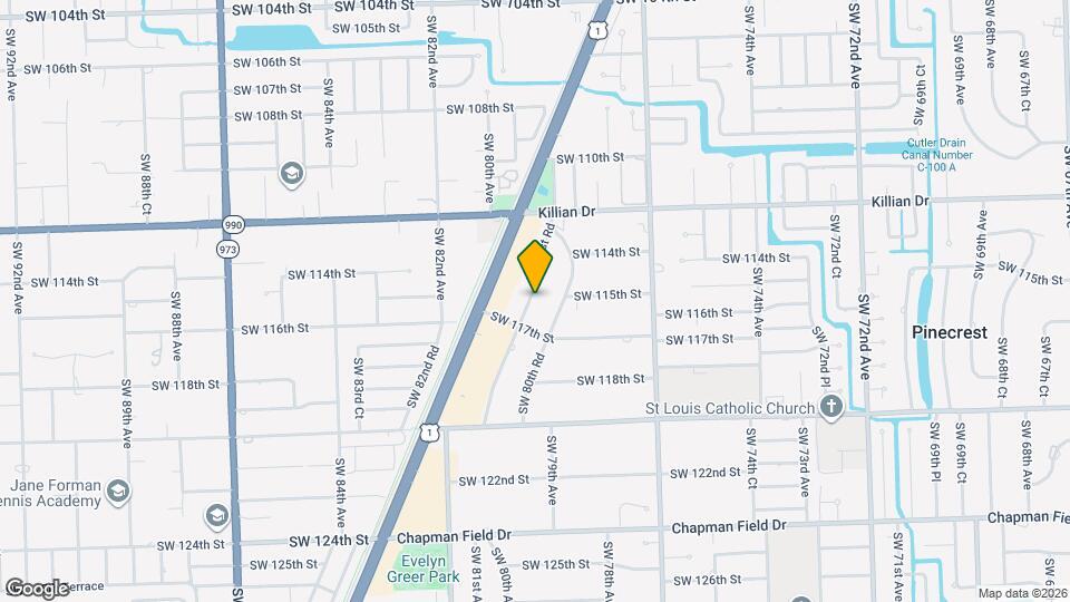 11511 SW 81st Rd Map and Location Details