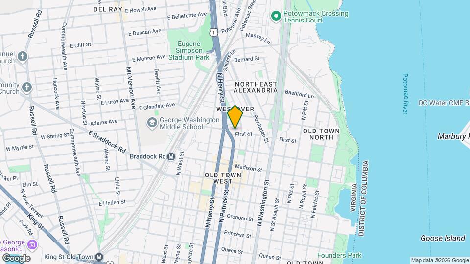 1009 First St Map and Location Details