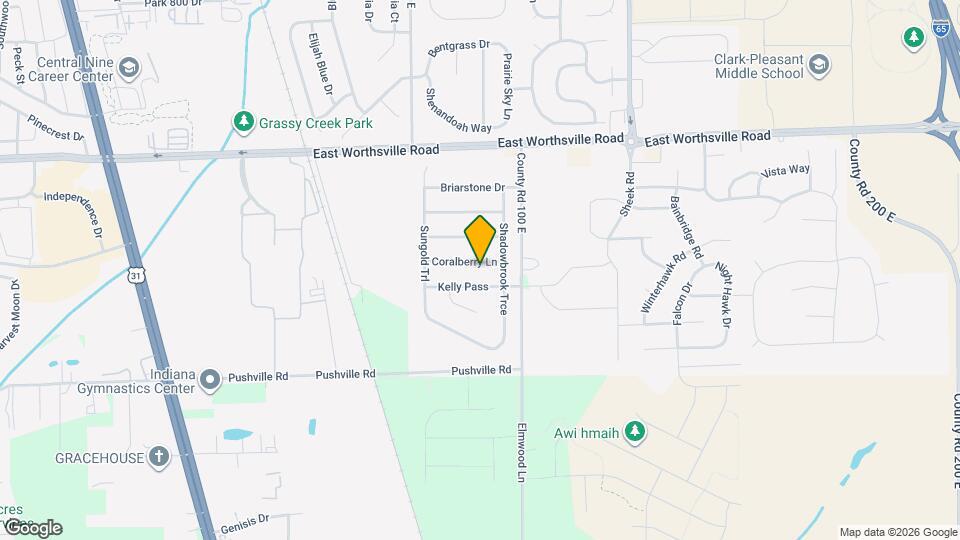 877 Coralberry Ln Map and Location Details