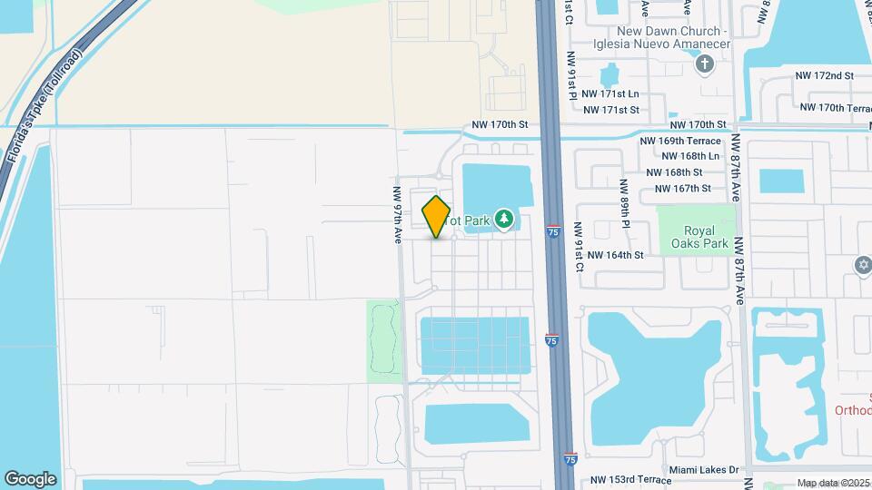 3488 W 110th Terrace Mapa y Detalles de la Ubicación