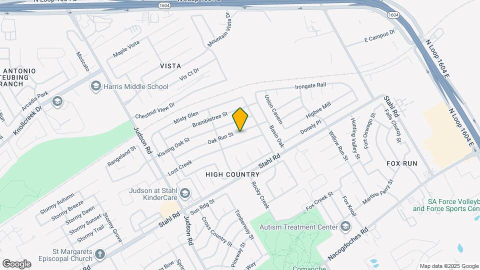 5938 Oak Run St Map and Location Details