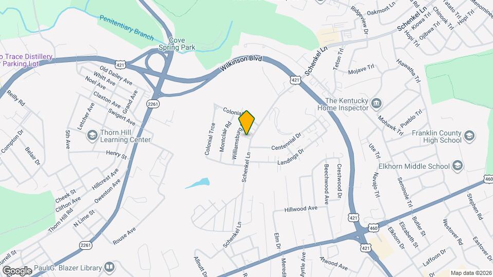 444 Schenkel Ln Map and Location Details