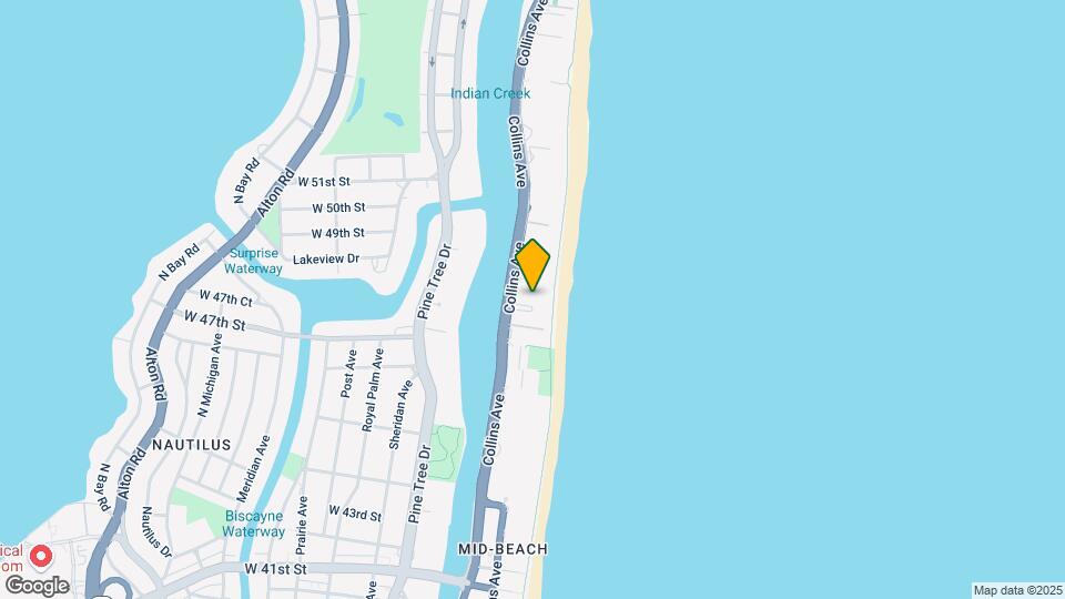 4779 Collins Ave Map and Location Details