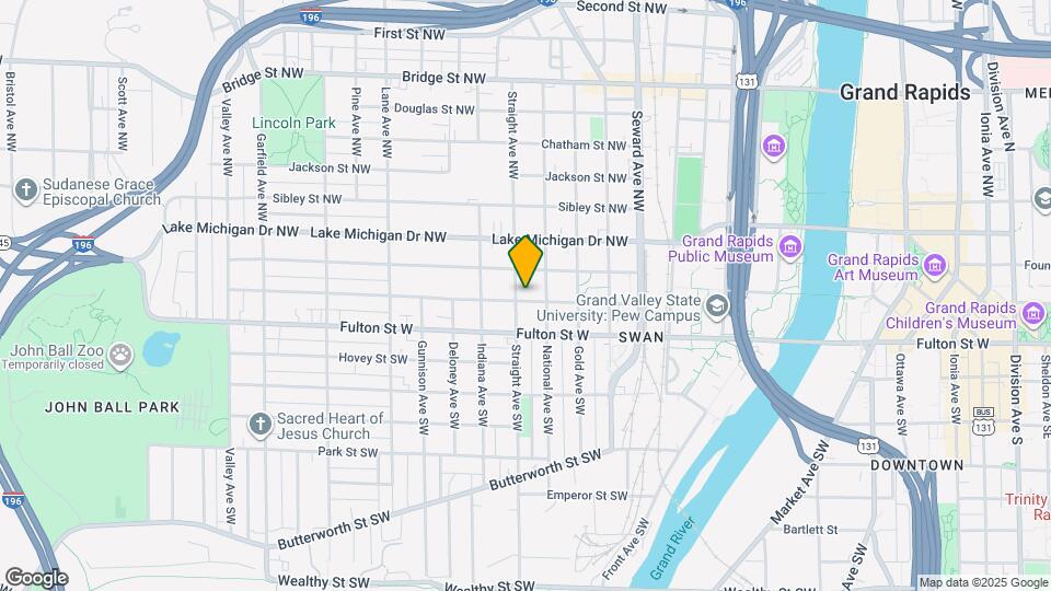 751 Veto St NW, Unit #1 Map and Location Details