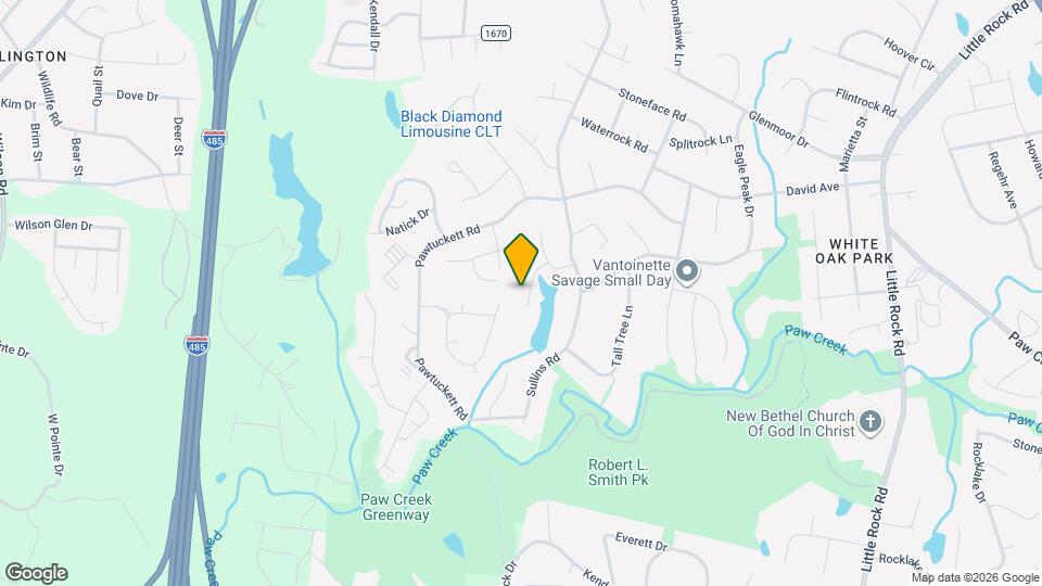 4621 Montelena Dr Mapa y Detalles de la Ubicación