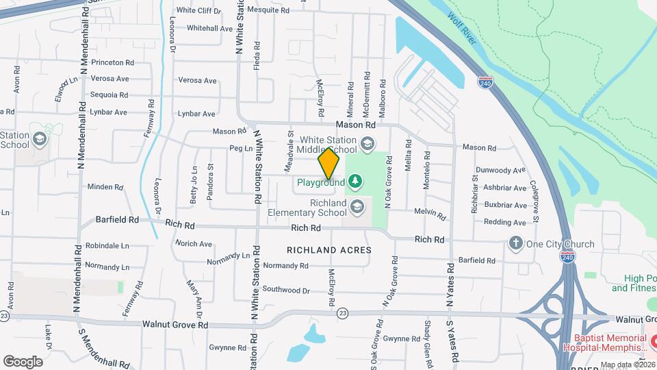 5386 Denwood Ave Map and Location Details