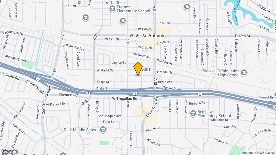 209 Rossi Ave Map and Location Details