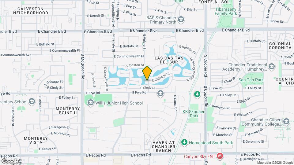 250 S Lakeview Blvd Map and Location Details