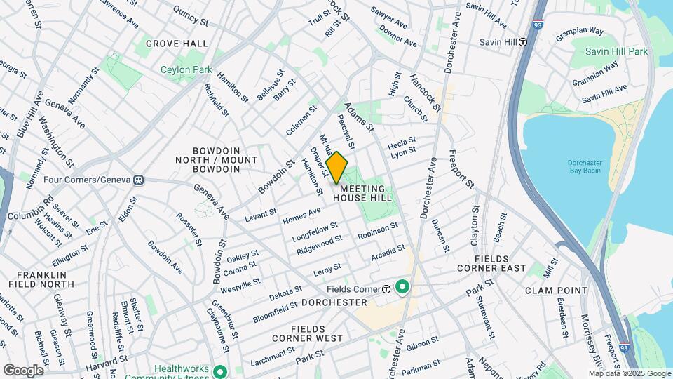 95 Draper St Map and Location Details