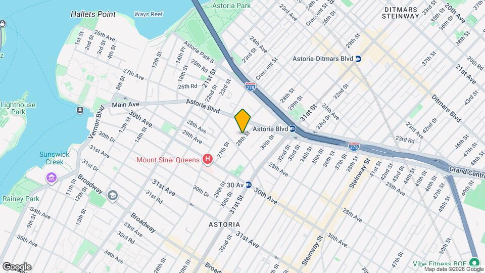 26-38-38 28th St Map and Location Details