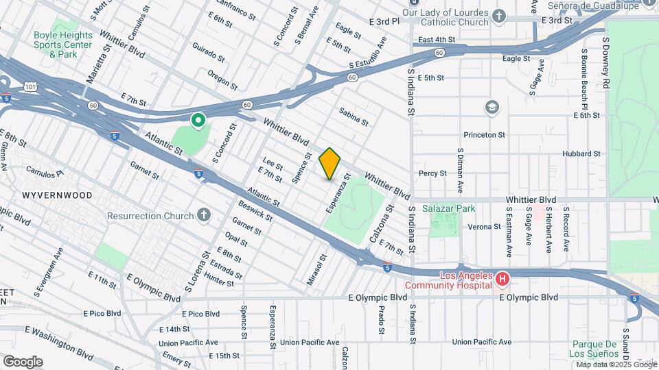 3560 Siskiyou St Mapa y Detalles de la Ubicación