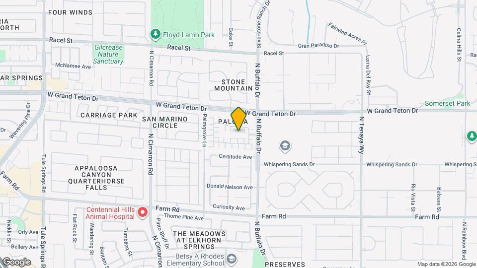 7900 Hornbeam Ct Mapa y Detalles de la Ubicación